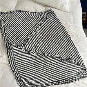 Pottery Barn Kids Black and White Asymmetrical Skirt